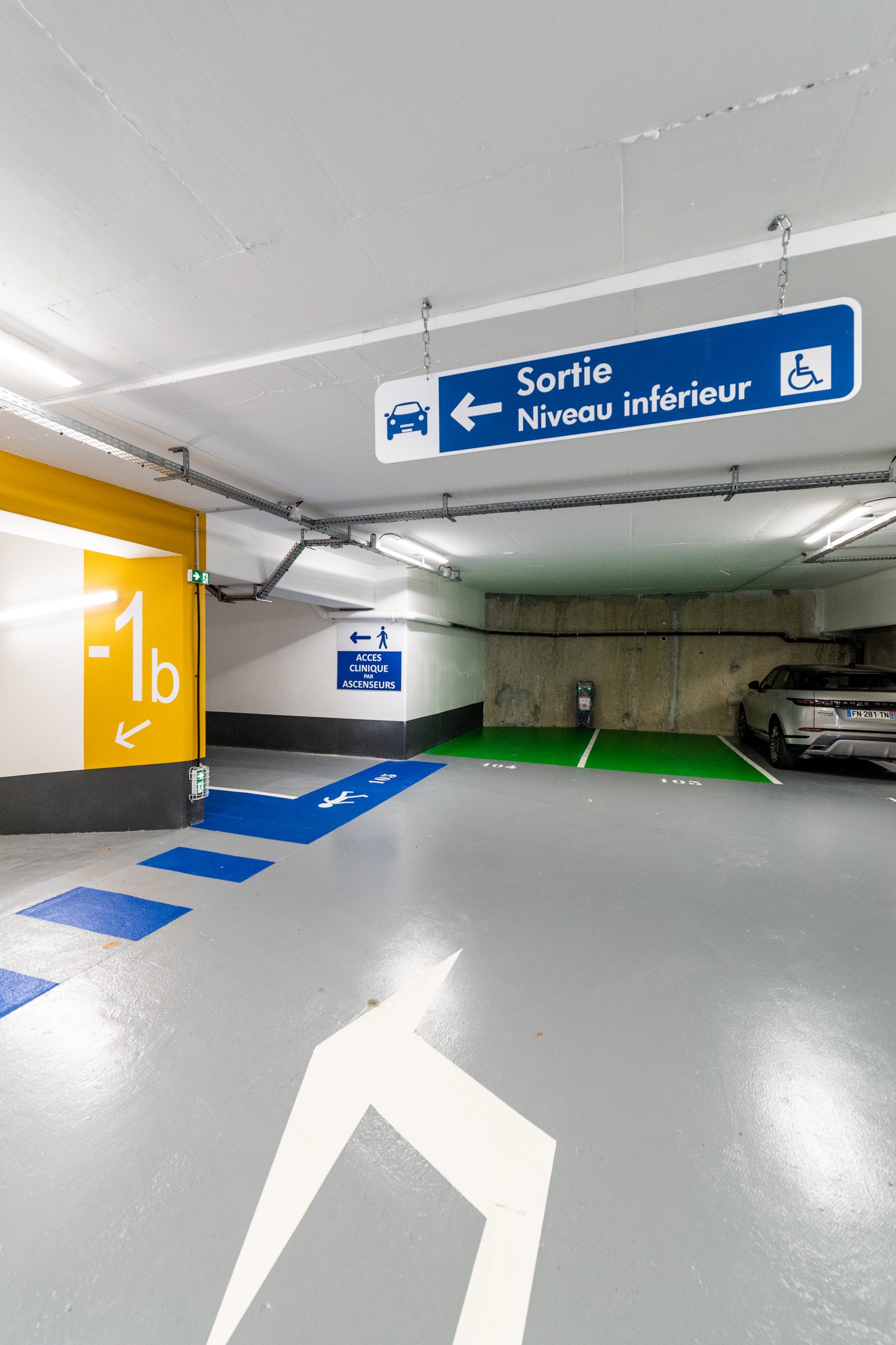 Parking souterrain ouvert ! clinique SaintExupéry Parking souterrain ouvert ! clinique SaintExupéry