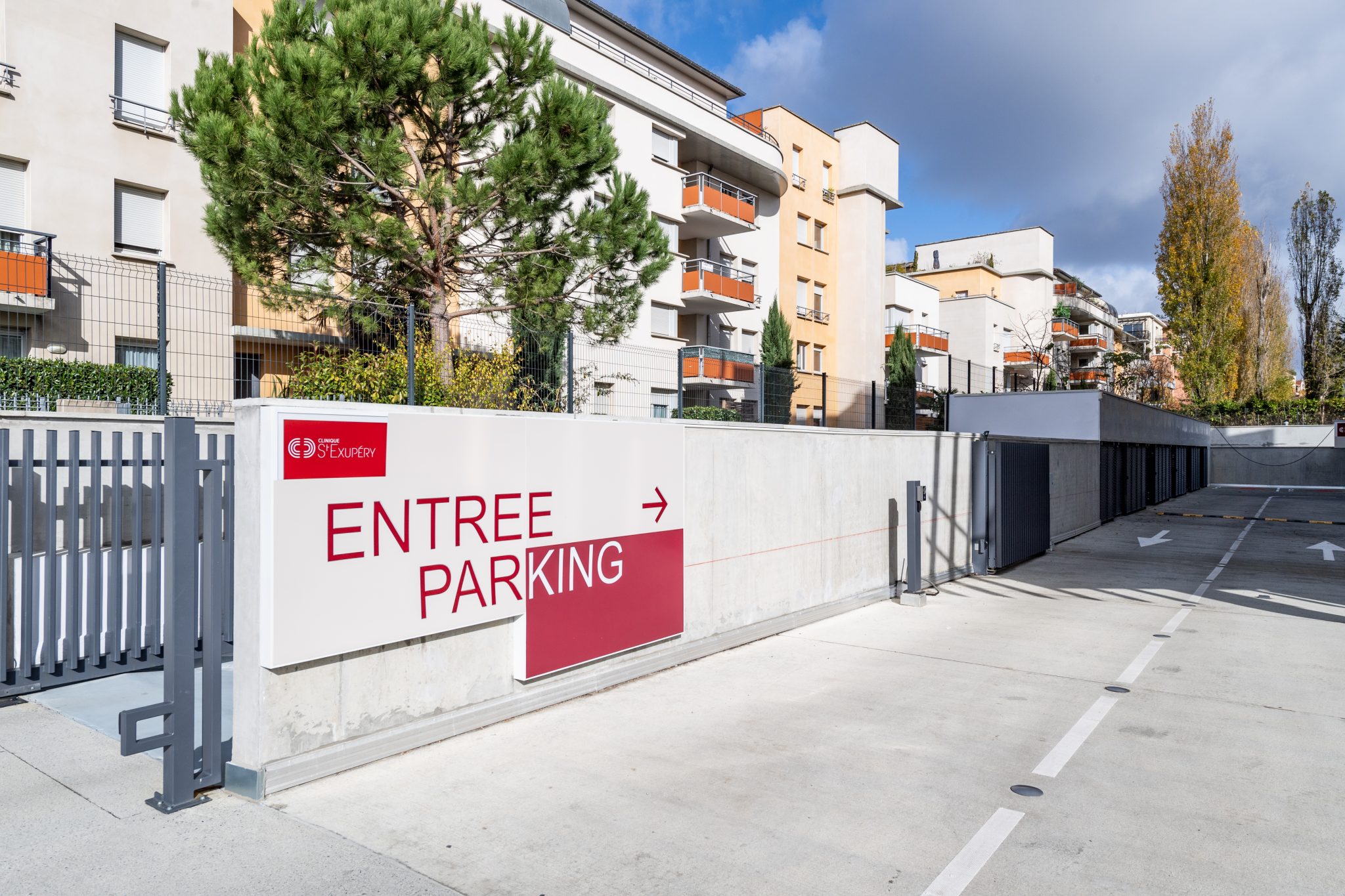 Parking souterrain ouvert ! clinique SaintExupéry